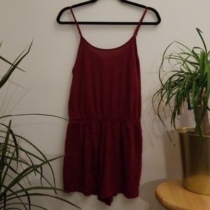 Maroon romper